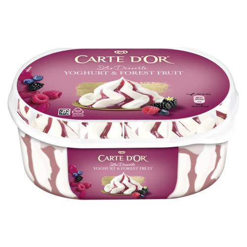900ml Lody Carte d”Or Yoghurt&Forest Fruit-ALGIDA(6)
