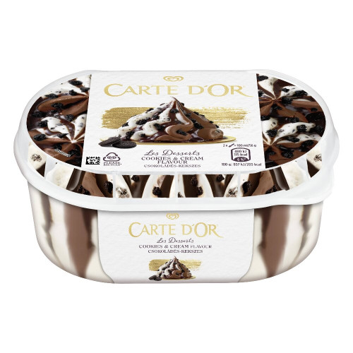 900ml Lody Carte d”Or Cookie&Cream-ALGIDA(6)