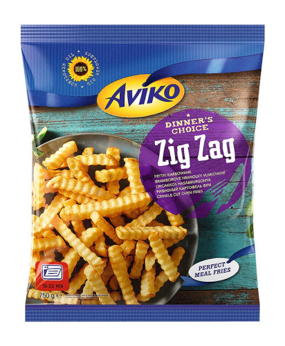 Frytki Zig Zag Karbowane 750g-AVIKO(12) [807196]