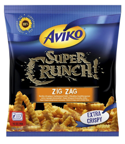 Frytki Super Crunch Zig Zag Karbowana 750g-AVIKO(10) [807175]