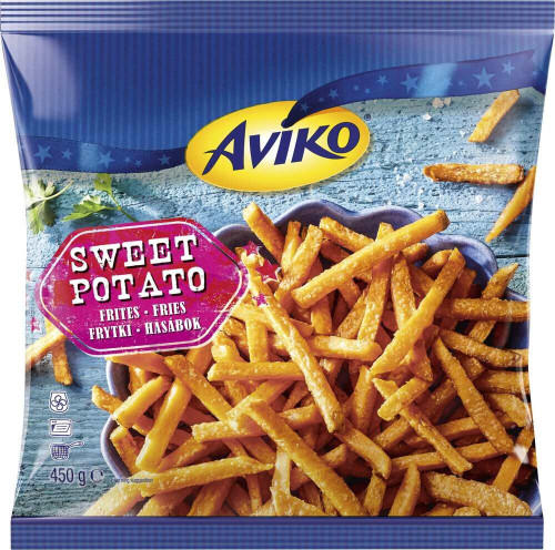Frytki z&nbsp;batatów [Sweet potato] 450g-AVIKO(8) [808941]
