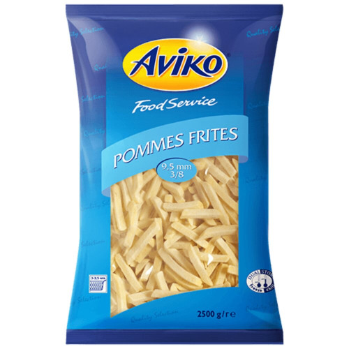 Frytki Pommes 9,5mm 5×2,5kg-AVIKO [803554]