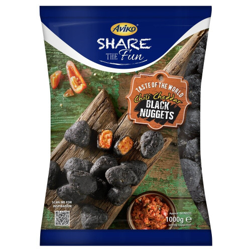 Nuggetsy czarne z&nbsp;serem cheddar i&nbsp;jalapeno 1kg-AVIKO(5) [809210]