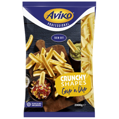 Frytki Grip”n Dip łódeczki 2kg-AVIKO(5) [808402]
