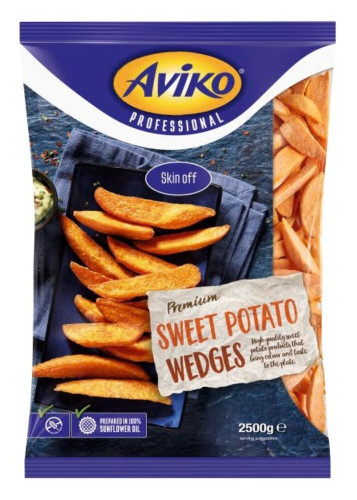 Cząstki z&nbsp;batatów [Sweet Wedges] 2,5kg-AVIKO(4) [808448]