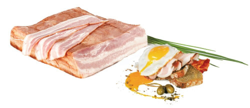Boczek GASTRO parzony KROJONY (ok. 1kg)-BELL