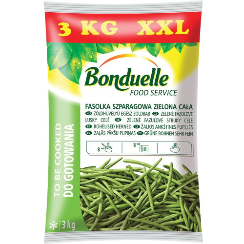 Fasolka szparagowa zielona cała 3kg-BONDUELLE(4)
