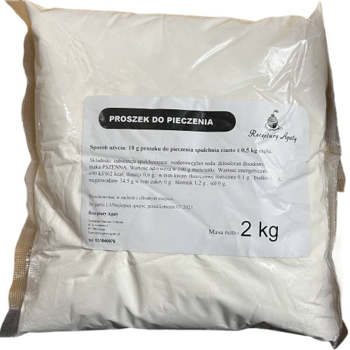 Proszek do&nbsp;pieczenia 2kg-AGATY