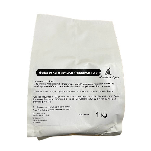 Galaretka truskawkowa 1kg-AGATY