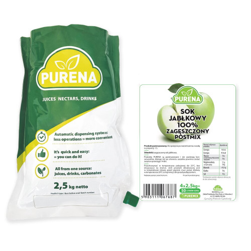 Zagęszczony sok jabłkowy 2,5kg-PURENA(4)