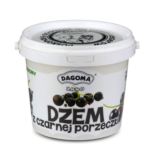 Dżem czarna porzeczka 1kg-DAGOMA