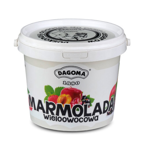 Marmolada wieloowocowa 1kg-DAGOMA