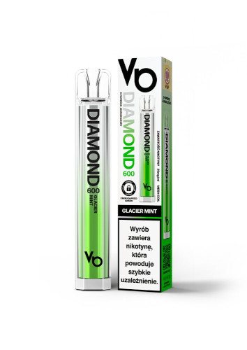 E-papieros Diamond 600 42 Glacier Mint-VB VAPES BARS