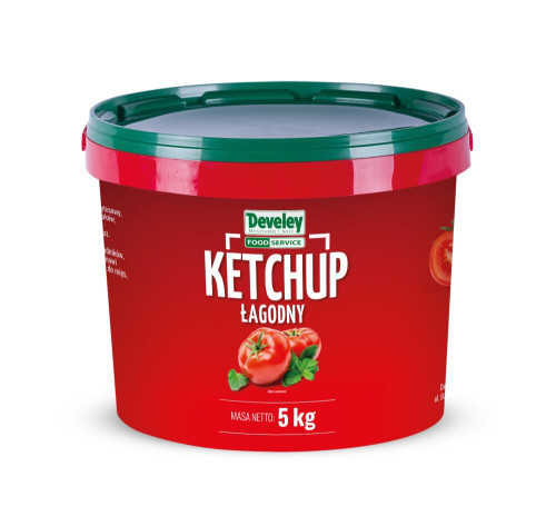 Ketchup łagodny 5kg-DEVELEY
