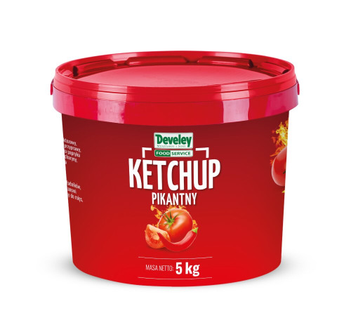 Ketchup pikantny 5kg-DEVELEY
