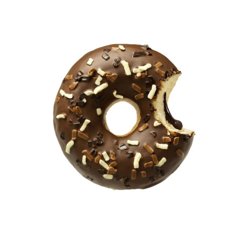 Donut czekoladowy TS&nbsp;71g x12szt-DWBH [4250736]