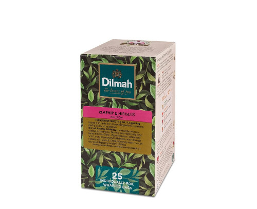 Herbata Rosehip&Hibiscus 20szt.-DILMAH(12)