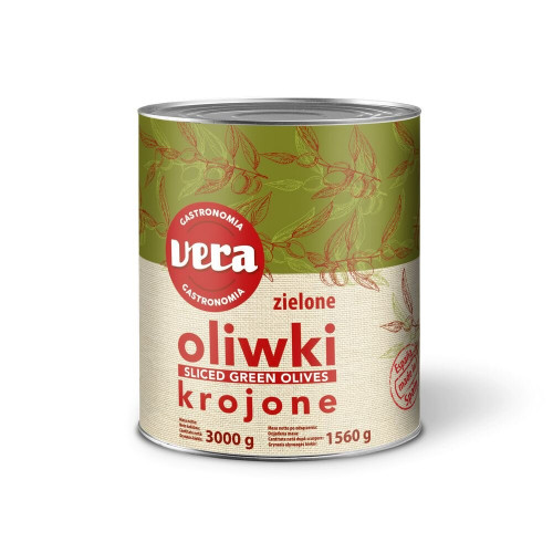 Oliwki zielone cięte 3000g-VERA(6)