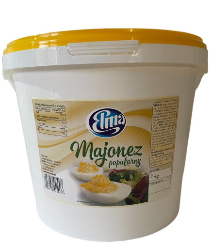 Majonez popularny wiadro 5kg-ELMA