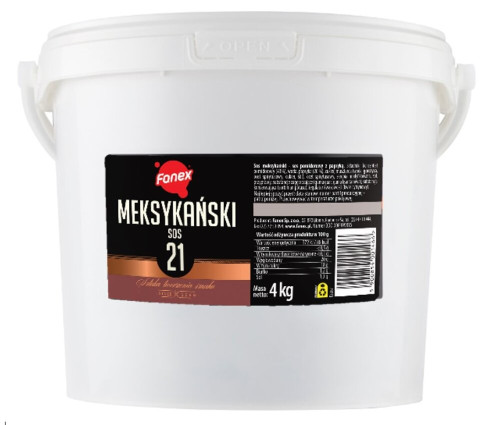 Sos meksykański wiadro 4kg-FANEX