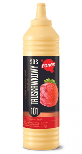 Polewa truskawkowa 900g-FANEX