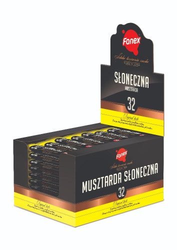 Musztarda słoneczna saszetki 15g x&nbsp;120szt.-FANEX