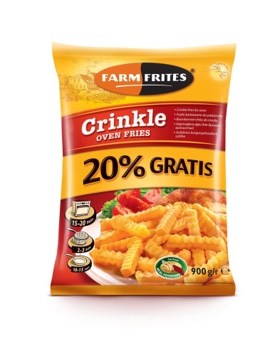 Frytki Oven karbowane 900g-FARM FRITES(10)