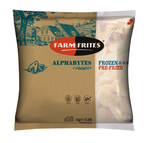 Literki ziemniaczane (Alphabytes) 1kg-FARM FRITES(10) [659.003]