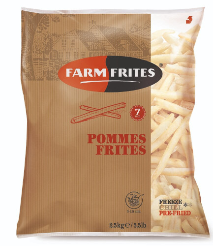 Frytki Pommes 7mm 5×2,5kg-FARM FRITES [173.021]
