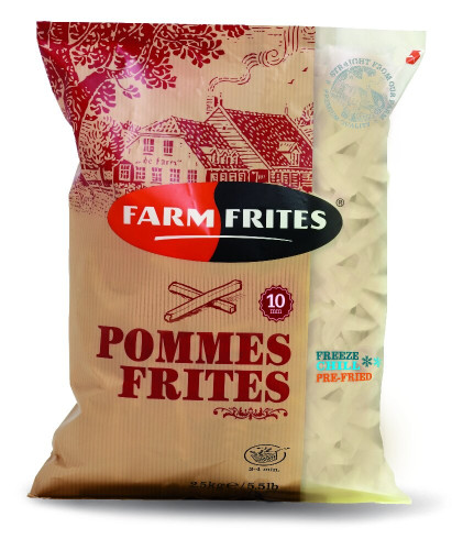 Frytki Pommes 10mm 5×2,5kg-FARM FRITES [093.081]
