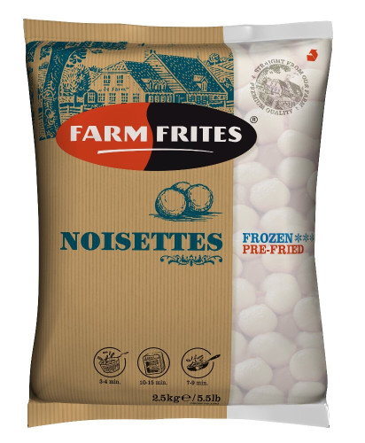 Kuleczki ziemniaczane (Noisettes) 2,5kg-FARM FRITES(4) [760.006]