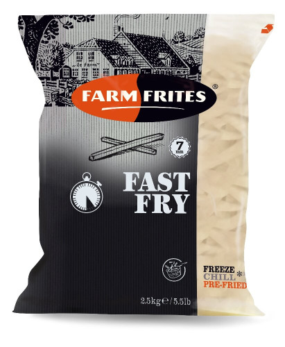 Frytki Fast Fry 7mm 5×2,5kg-FARM FRITES [408.001]