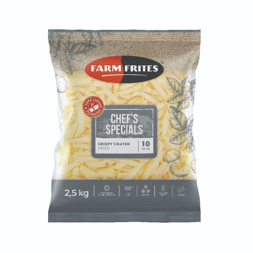 Frytki Crispy Coated 10mm 5×2,5kg-FARM FRITES [441.001]