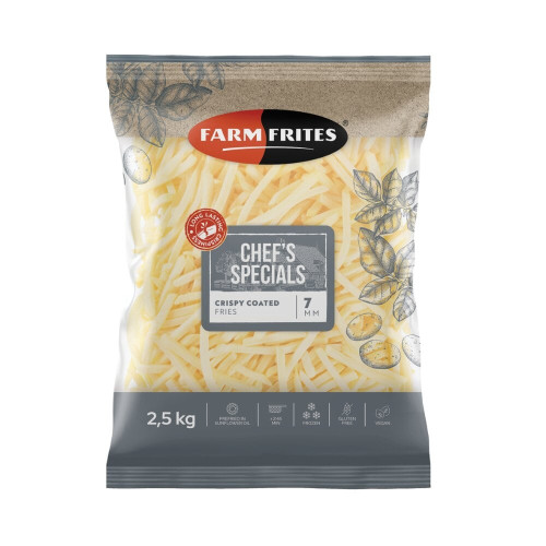 Frytki Crispy Coated 7mm 5×2,5kg-FARM FRITES [440.011]
