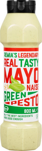Sos Mayonaise Green Pesto Remia 800ml-AJ FOOD(15)