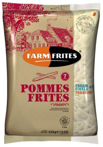 Frytki Allumettes A-Quality 7mm 5×2,5kg-FARM FRITES [166.078]