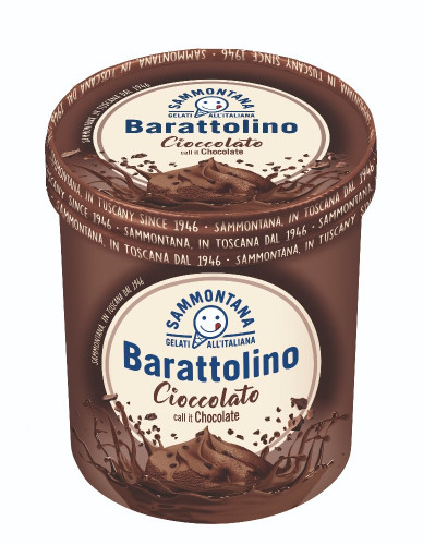 800ml Lody Barattolino Cioccolato-SAMMONTANA(6) [9664]