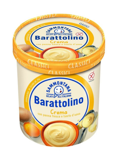 850ml Lody Barattolino Crema-SAMMONTANA(6) [0410]