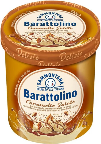 850ml Lody Barattolino Caramello Salato-SAMMONTANA(6) [2121]