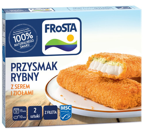 Przysmak rybny z&nbsp;serem i&nbsp;ziołami 220g-FROSTA(10)