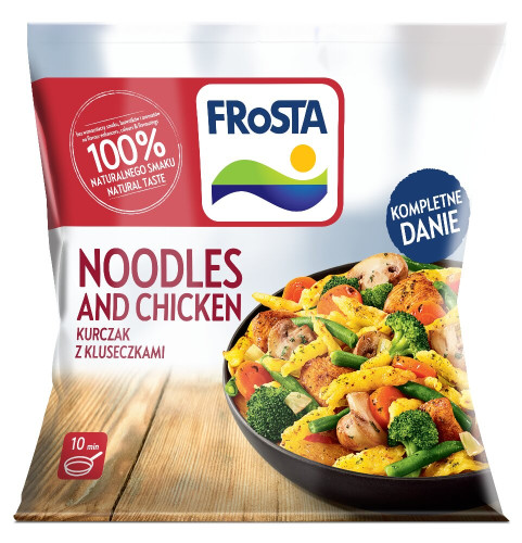 Danie Noodles and Chicken (kurczak po&nbsp;szwajcarsku) 450g-FROSTA(10)