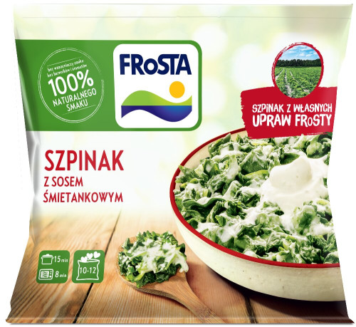Szpinak z&nbsp;sosem śmietankowym w&nbsp;serduszka 400g-FROSTA(8)
