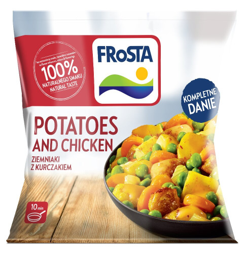 Danie Potatoes and Chicken (ziemniaki z&nbsp;kurczkiem) 450g-FROSTA(10) [F37470]