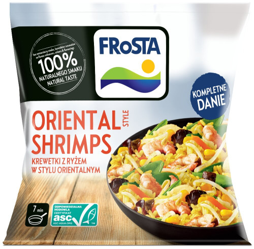 Danie Oriental Style Shrimps (Krewetki z&nbsp;ryżem) 400g-FROSTA(10) [F39460]
