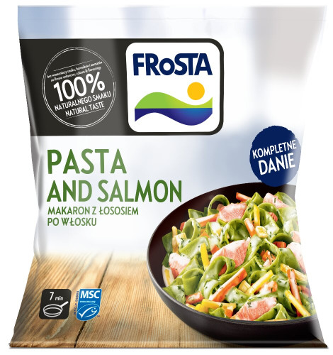 Danie Pasta&Salmon (makaron z&nbsp;łososiem) 400g-FROSTA(10) [F39450]