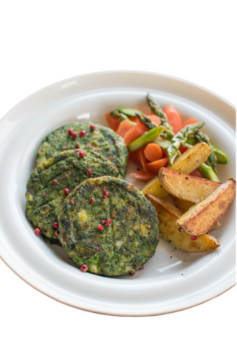 Burgery ze&nbsp;szpinakiem i&nbsp;pomidorem 5kg-FROSTA(1) [F1683Y]