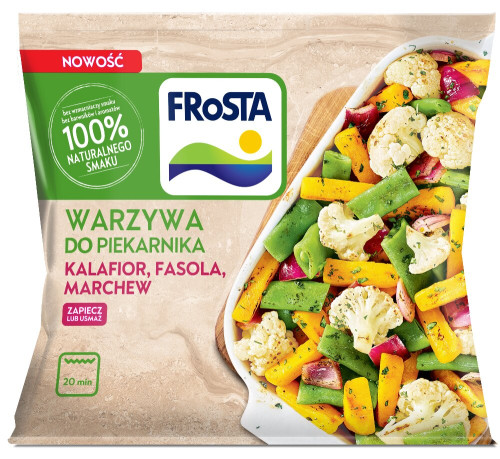 Warzywa do&nbsp;piekarnika kalafior,fasola,marchew 400g-FROSTA(14)