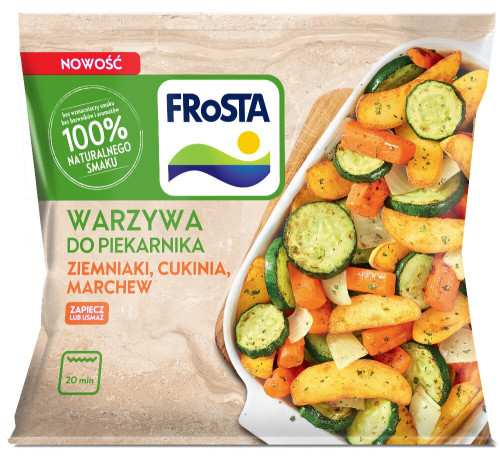 Warzywa do&nbsp;piekarnika ziemniaki,cukinia,marchew 400g-FROSTA(14)