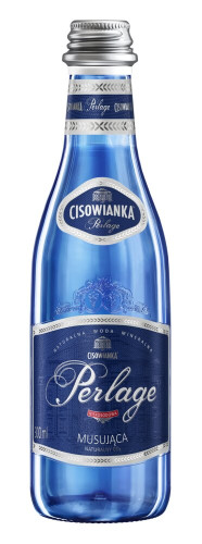 Woda perlage gaz 0,3L 24szt.-CISOWIANKA