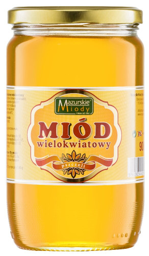 Miód wielokwiatowy DOZOWNIK 1,2kg